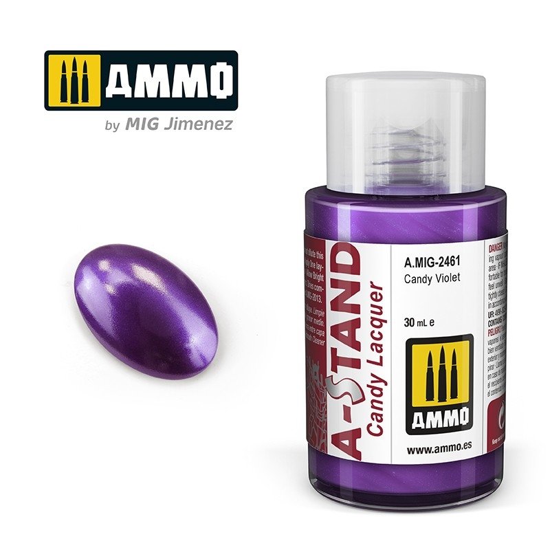 Munitions pour Mig 2461 A-STAND Candy Violet 30 ml