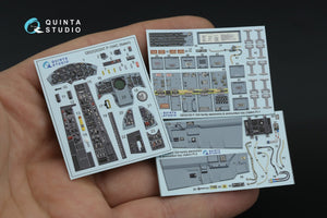 Quinta Studio QD32247 F-104C 3D-Printed &amp;amp; coloured Interior on decal paper (Italeri) 1/32 – immagine 2