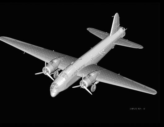Trumpeter 01633 Vickers Wellington GR.MK XIV 1/72 – Bild 2