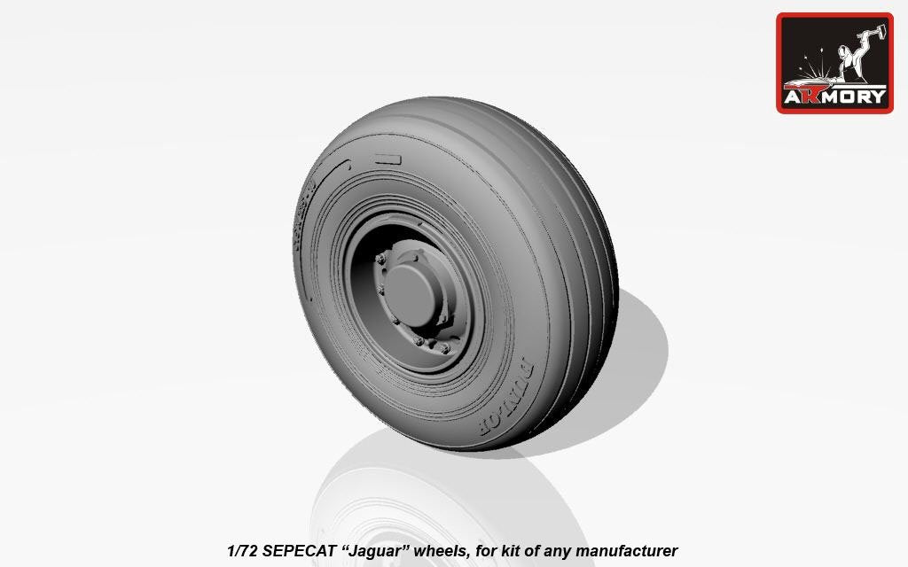 Armory Models AW72502 SEPECAT Jaguar wheels 1/72 – zdjęcie 6