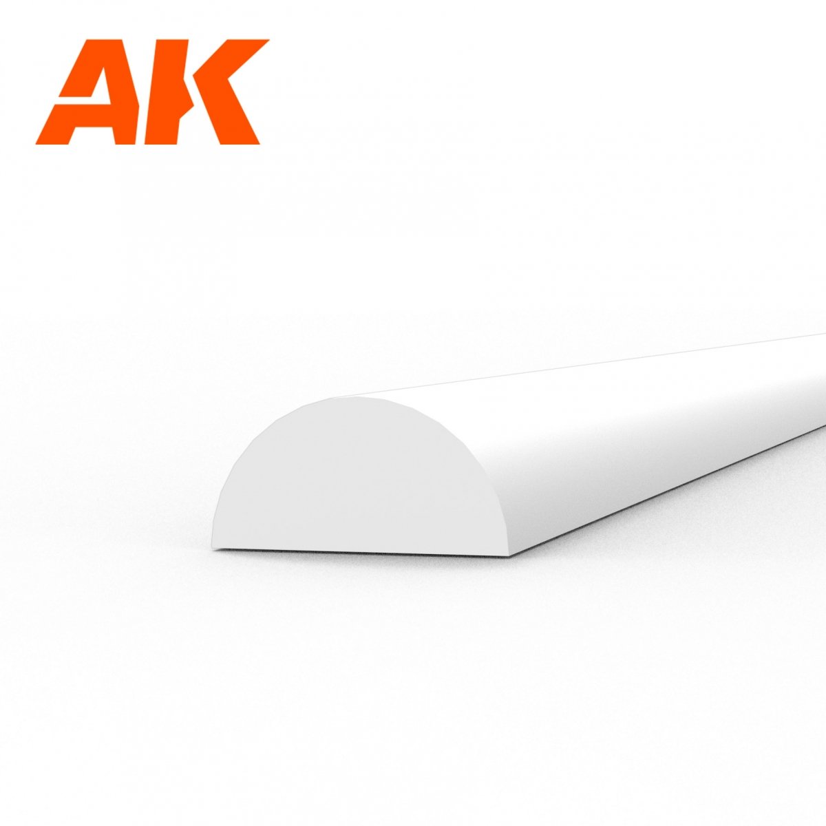 AK Interactive AK6553 DEMI-CANNE 3,00 X 350MM – DEMI-CANNE EN STYRÈNE – (3 UNITÉS) – image 2