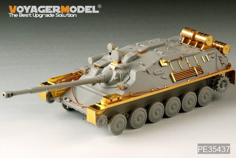 Voyager Model PE35437 WWII Russian ASU-85 airborne self-propelled gun Mod.1956 for TRUMPETER 01588 1/35 – immagine 8