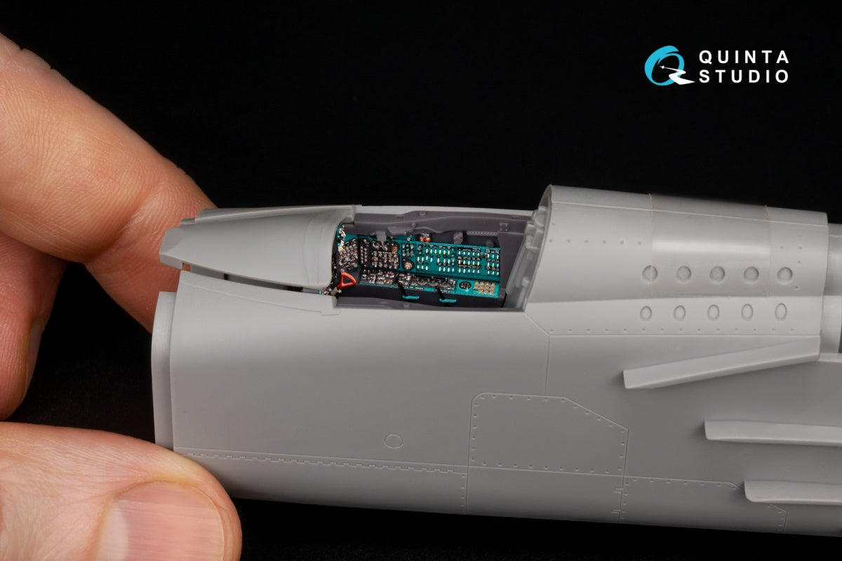 Quinta Studio QD+48560 MiG-25PD 3D-Printed &amp;amp; coloured Interior on decal paper (ICM) (with 3D-printed resin parts) 1/48 – immagine 9