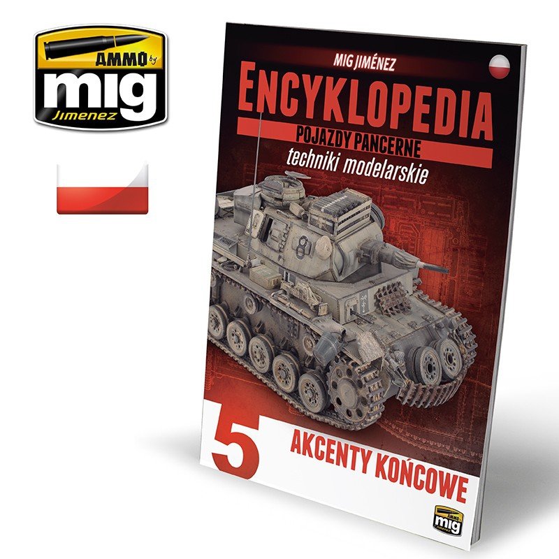 Ammo of Mig Jimenez 6199 Encyklopedia Technik Modelarskich - Pojazdy Pancerne (język polski) - Komplet 6 tomów plus twarda obwoluta – immagine 6