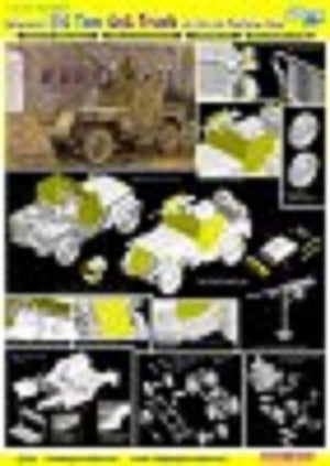 Camion blindé Dragon 6714 1/4 tonne 4x4 avec mitrailleuse de calibre .50 (1/35) – image 3