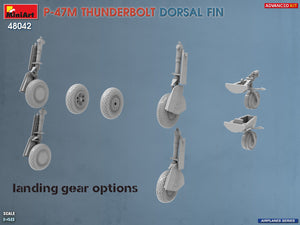 MiniArt 48042 P-47M Thunderbolt Dorsal Fin Advanced Kit 1/48 – immagine 8