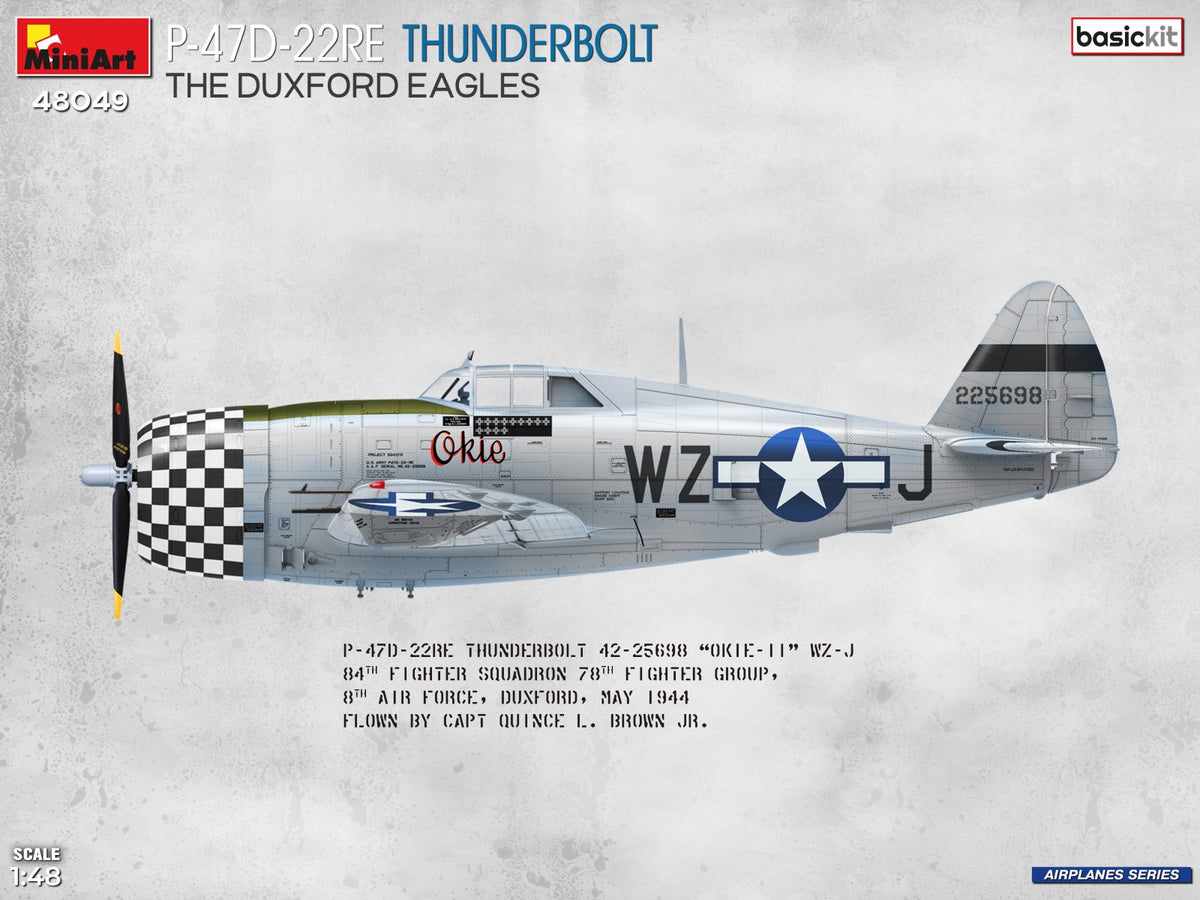 MinArt 48049 P-47D-22RE THUNDERBOLT. THE DUXFORD EAGLES. BASIC KIT 1/48 – Bild 2