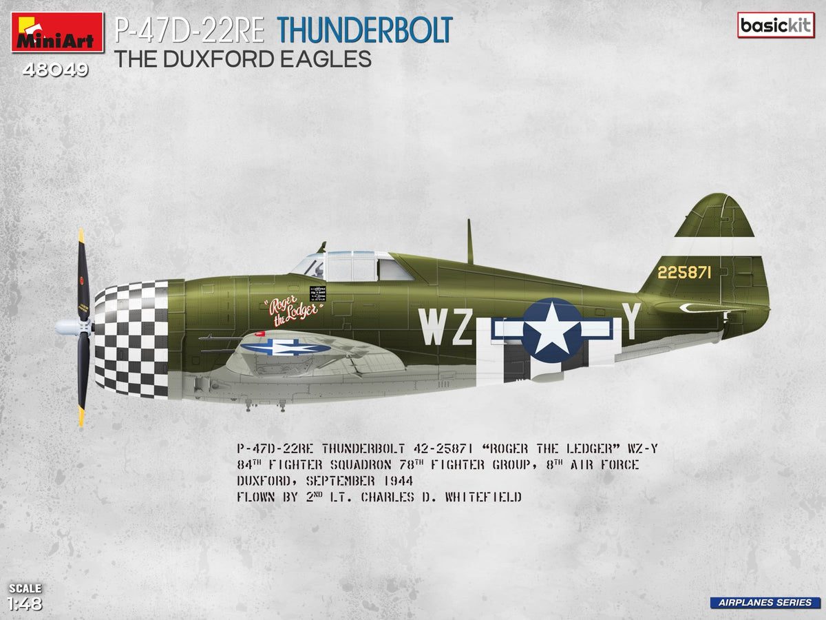MinArt 48049 P-47D-22RE THUNDERBOLT. THE DUXFORD EAGLES. BASIC KIT 1/48 – Bild 3