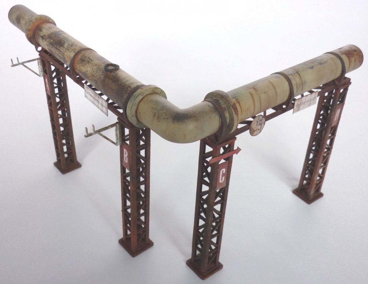 RT-Diorama 35575 Pipe bridge D=10mm 1/35 – immagine 3