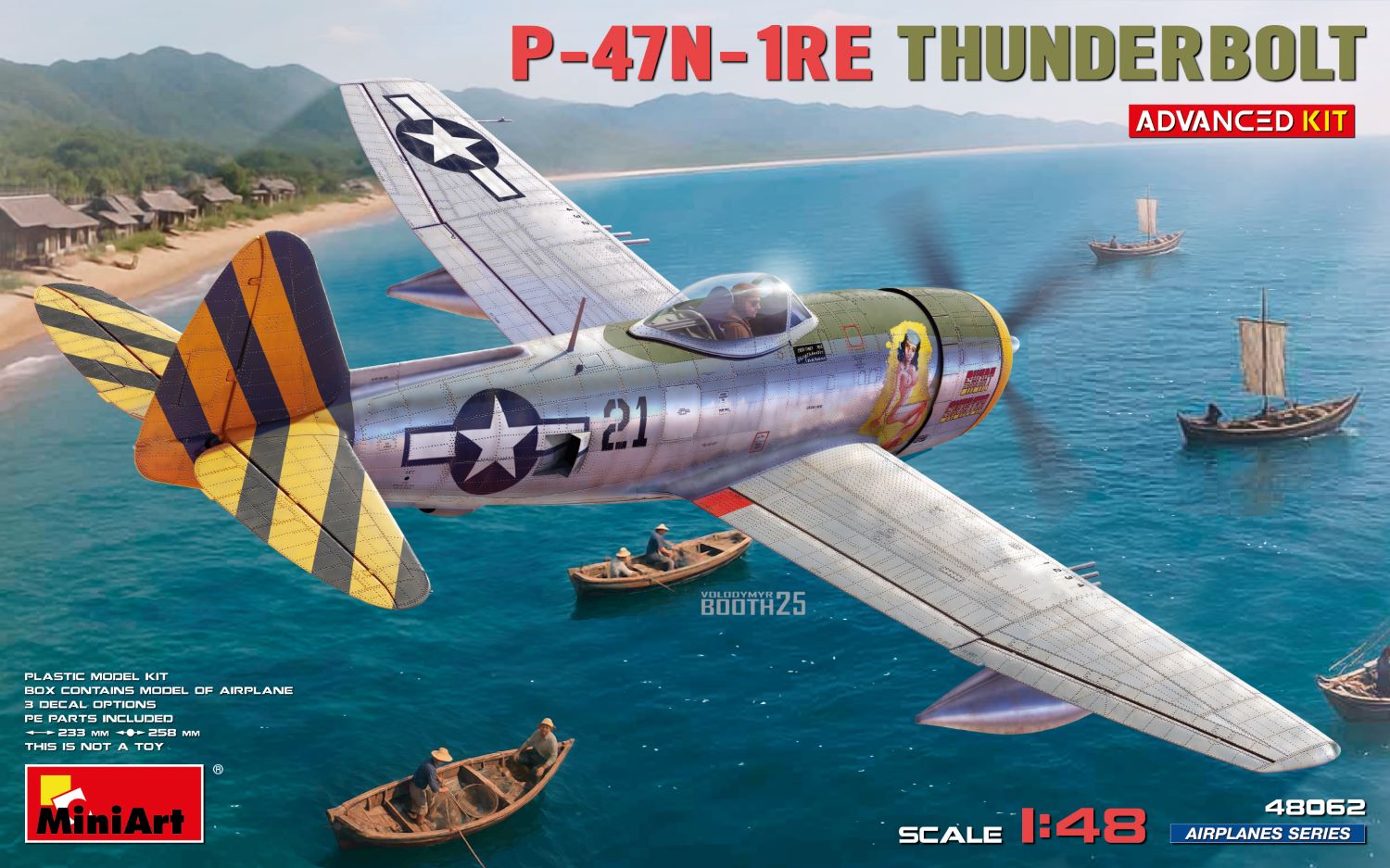 MiniArt 48062P-47N-1RE Thunderbolt. Advanced Kit 1/48