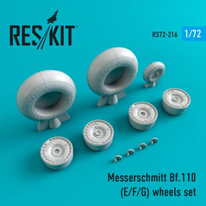RESKIT RS72-0216 Bf.110 (E/F/G) wheels set 1/72