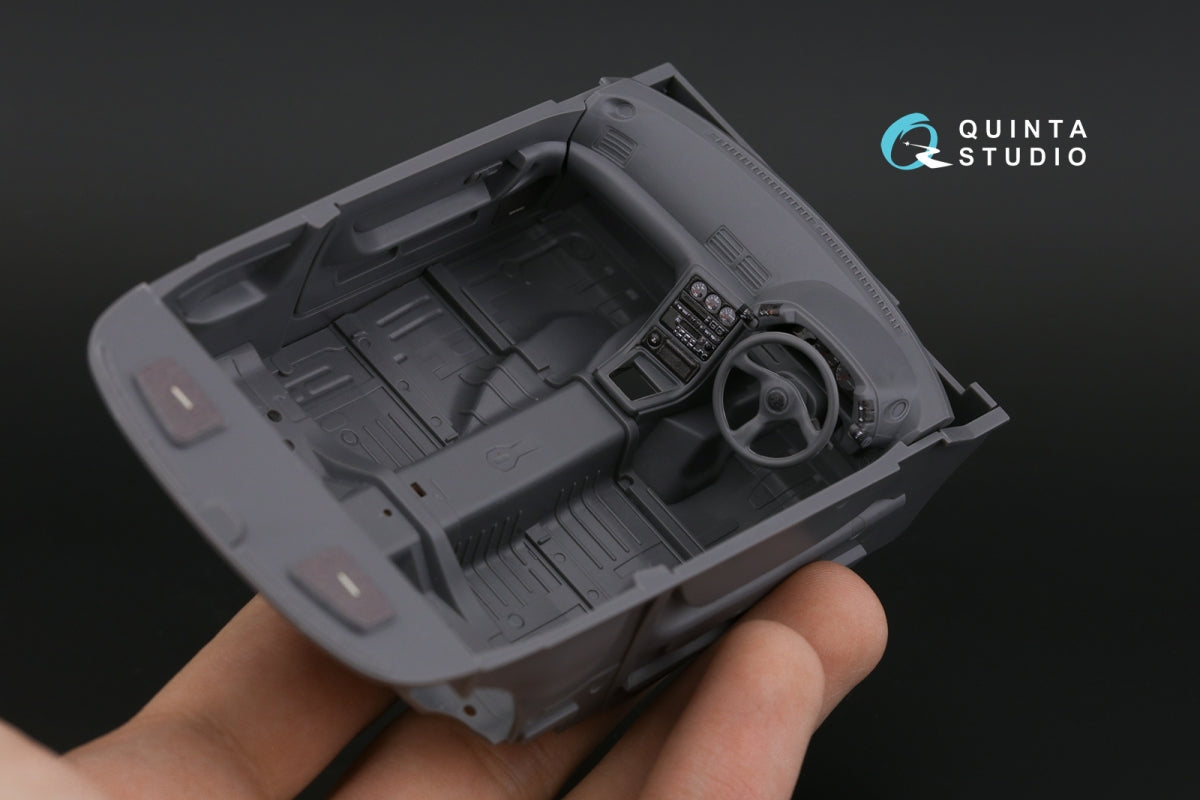 Intérieur coloré imprimé en 3D sur papier décalcomanie (Hasegawa) Quinta Studio QD24017 Nissan Skyline GT-R R32 1/24 – image 12