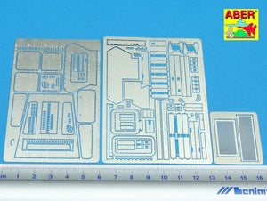 Aber 35A077 Engine upper deck for heavy armoured Car Sd. Kfz. 234 1/35 – immagine 2