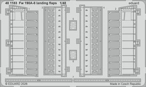 Eduard 481183 Fw 190A-8 landing flaps for Hobby Boss 1/48