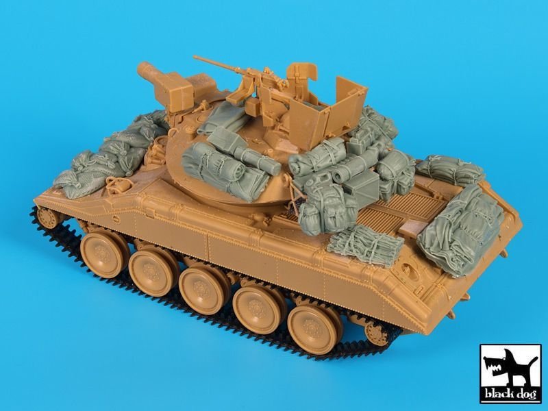 Black Dog T35172 M 551 Sheridan Gulf War accessories set 1/35 – immagine 2