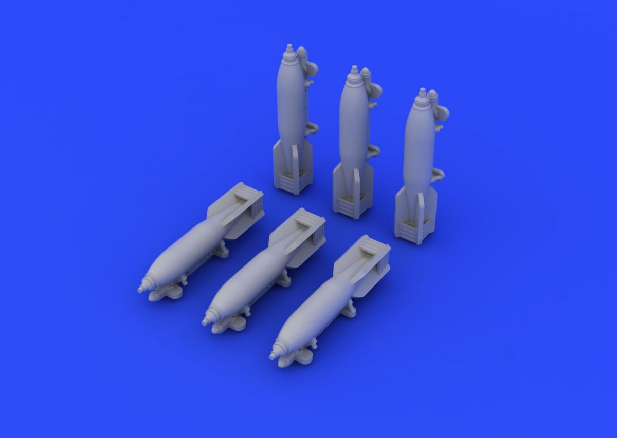 Eduard 672069 B.534 bombs &amp;amp; racks 1/72 (EDUARD) – imagen 4