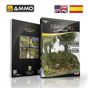 AMMO of Mig Jimenez 6254 MODELLING SCHOOL - How to use Vegetation in your Dioramas (Bilingual- English, Spanish) – imagen 2