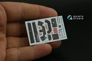 Quinta Studio QD32128 Ta 152H 3D-Printed &amp;amp; coloured Interior on decal paper (Zoukei-Mura) 1/32 – Bild 4