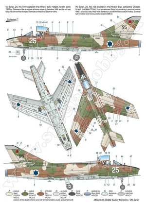 Special Hobby 72345 SMB-2 Super Mystère &amp;#39;Sa’ar – Israeli Storm in the Sky&amp;#39; 1/72 – zdjęcie 5