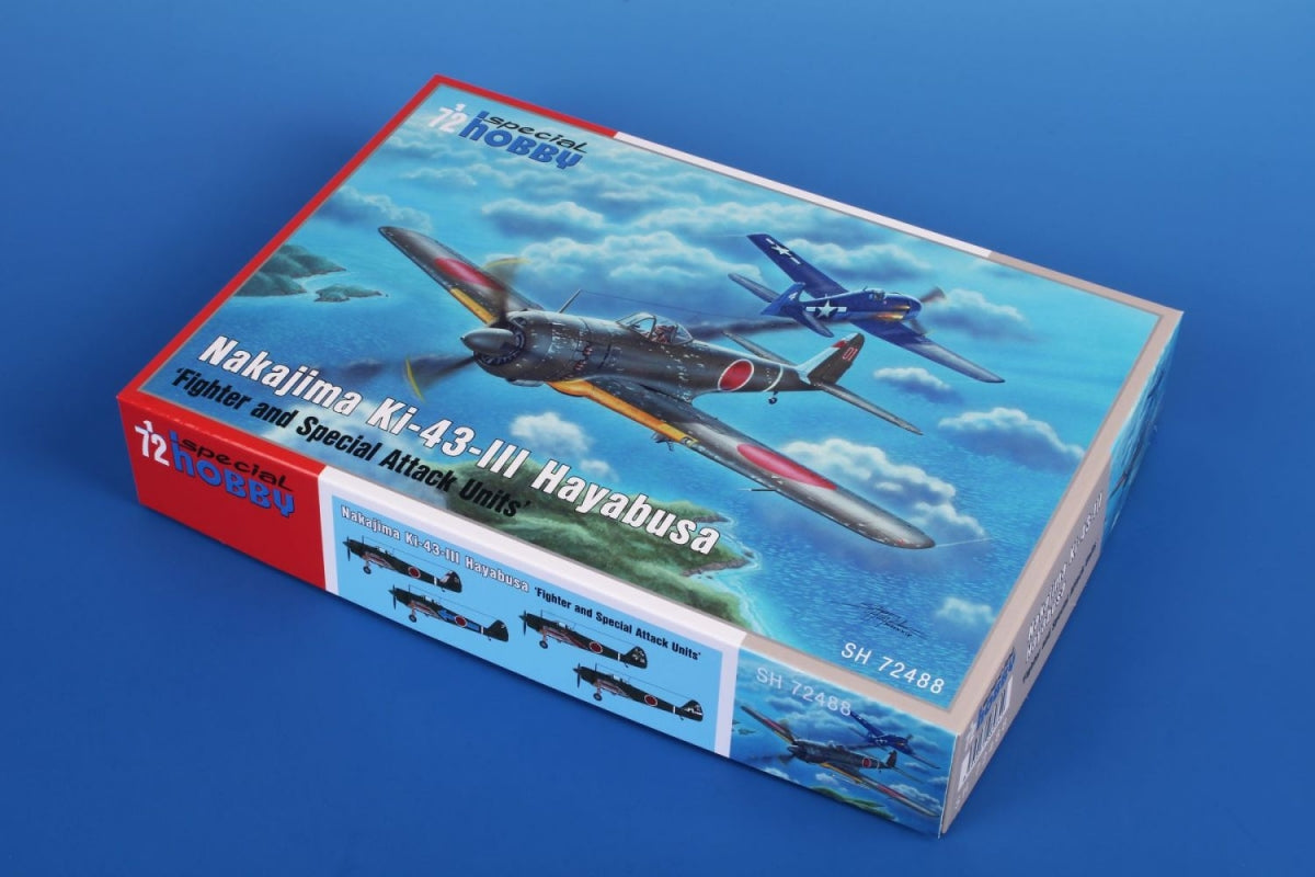 Special Hobby 72488 Nakajima Ki-43-III Hayabusa Chasseur et unités d&amp;#39;attaque spéciales 1/72