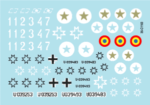 Star Decals 35-C1163 Axis Tank Mix # 2. Romanian tanks 1/35 – immagine 3