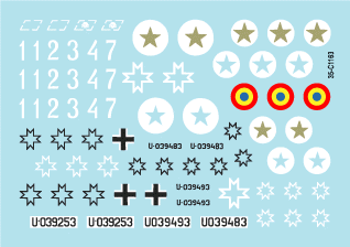 Star Decals 35-C1163 Axis Tank Mix # 2. Romanian tanks 1/35 – immagine 3