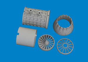 Eduard 6481091 F-35B exhaust nozzle PRINT TAMIYA 1/48 – immagine 3