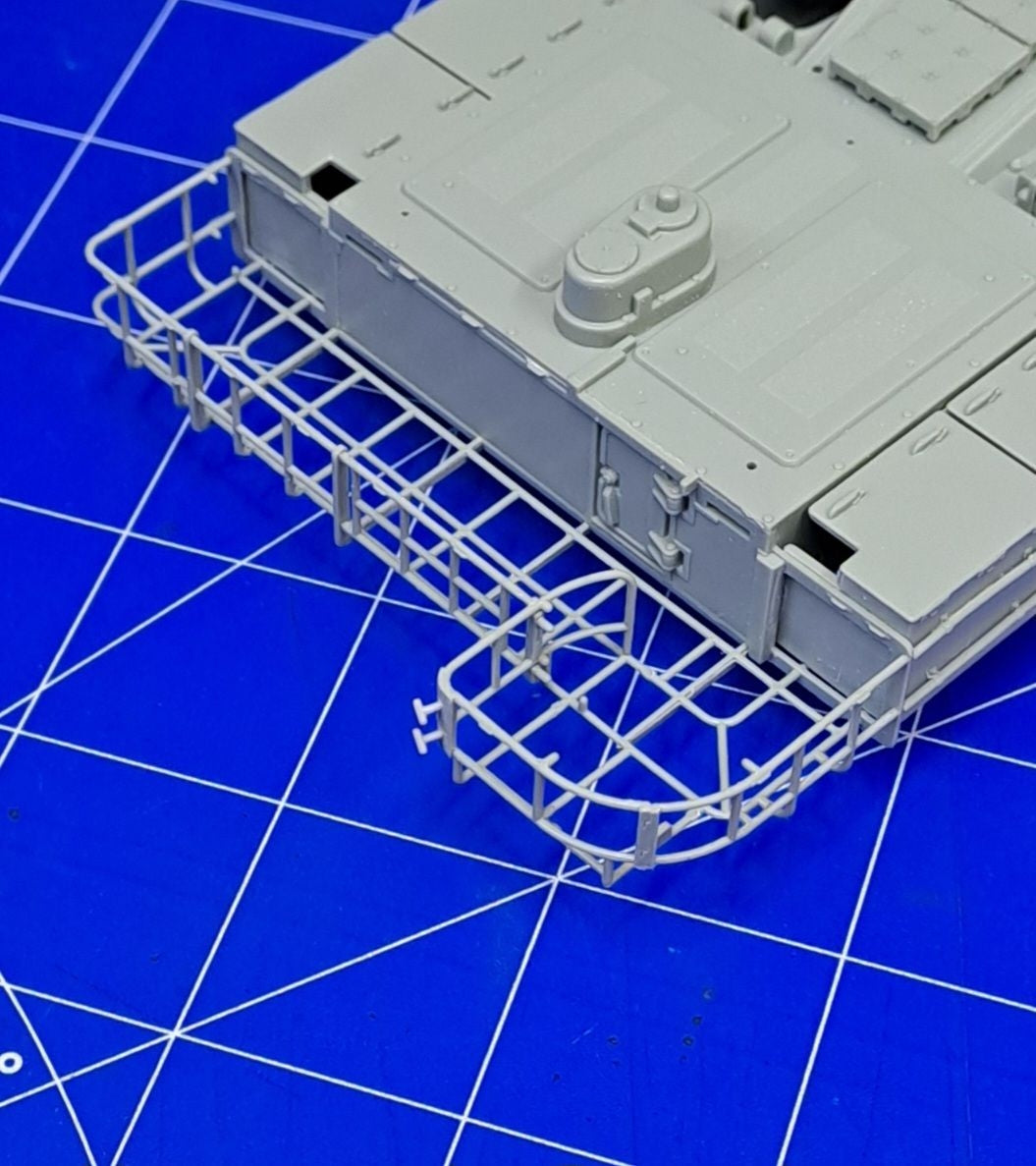 Eureka XXL ER-3575 K2 Black Panther MBT Towing Cables &amp;amp; Holders (Academy) 1/35 – image 9