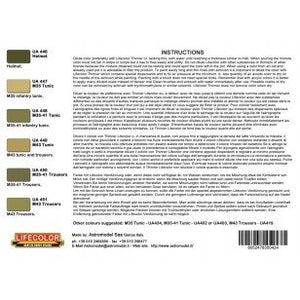 Lifecolor CS42 Acrylic paint set Russian uniforms 6x22ml – imagen 2