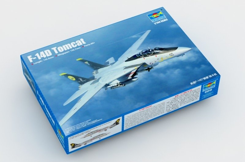 Trumpeter 03919 F-14D Tomcat 1/144 – immagine 2