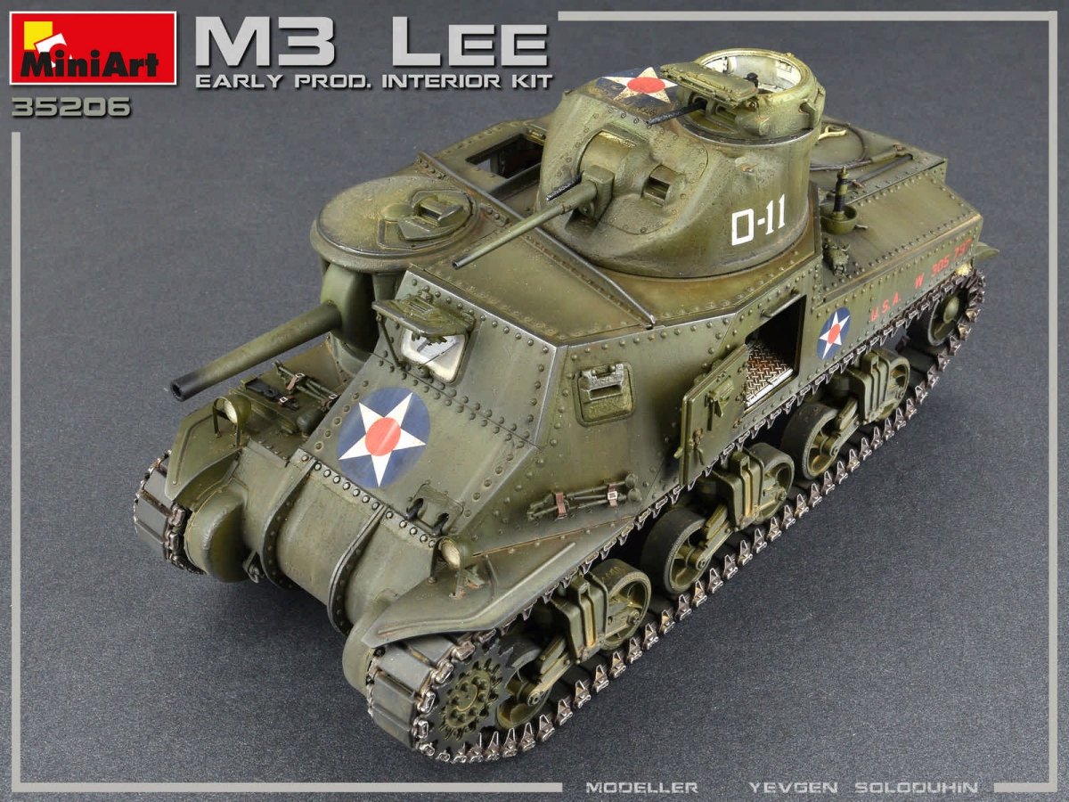 Miniart 35206 M3 Lee early prod. w/interior 1/35 – immagine 22