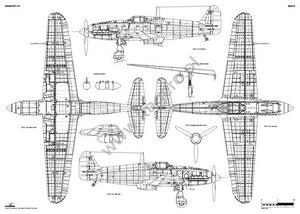 Kagero 3058 Kawasaki Ki - 61 Hien/ Ki - 100 EN – immagine 5