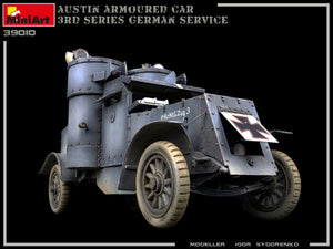 Miniart 39010 AUSTIN ARMOURED CAR 3rd SERIES: GERMAN, AUSTRO-HUNGARIAN, FINNISH SERVICE. INTERIOR KIT 1/35 – immagine 15