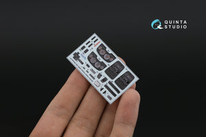 Quinta Studio QD24011 Nissan Fairlady 300ZX Z32 3D-Printed &amp;amp; coloured Interior on decal paper (Tamiya) 1/24 – immagine 6