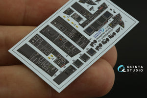Quinta Studio QDS-48433 F-15I 3D-Printed &amp;amp; coloured Interior on decal paper (Academy) (Small version) 1/48 – imagen 8