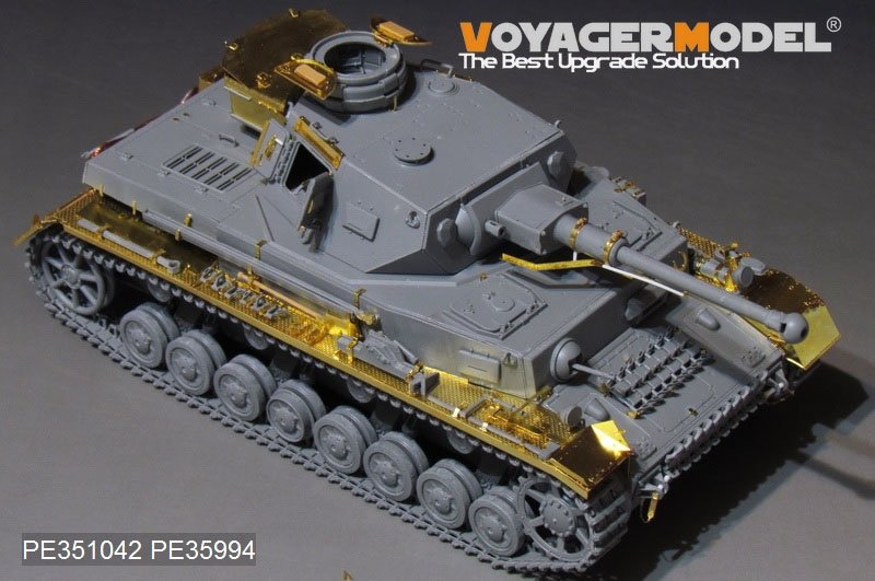 Voyager Model PE351042 WWII German Pz.Kpfw.IV Ausf.F2 Basic For Border BT-003 1/35 – immagine 4