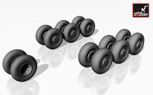 Armory Models AW72012 Tupolev Tu-22M2/M3 Backfire wheels 1/72 – imagen 2