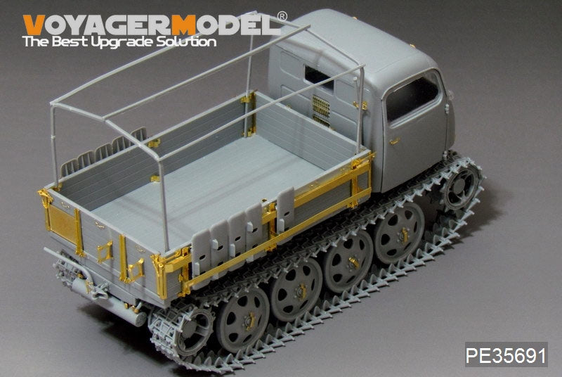 Maquette Voyager PE35691, char allemand RSO/01 type 470 de la Seconde Guerre mondiale, pour DRAGON 6691, échelle 1/35  – image 6
