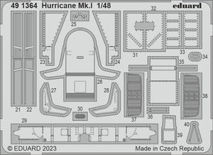 Eduard 491364 Hurricane Mk. I HOBBY BOSS 1/48 – Bild 2
