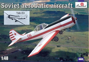 Maquette A-Model 04808 Yak-53, avion de voltige soviétique, échelle 1/48