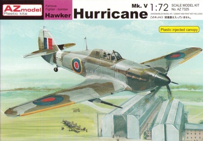 AZ Modèle AZ7325 Hawker Hurricane Mk.V (1/72)