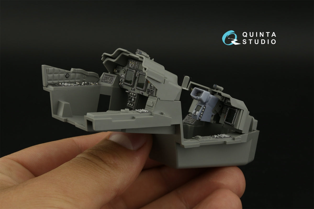 Quinta Studio QD+35106 AH-64D 3D-Printed &amp;amp; coloured Interior on decal paper (Takom) (with 3D-printed resin parts) 1/35 – zdjęcie 11