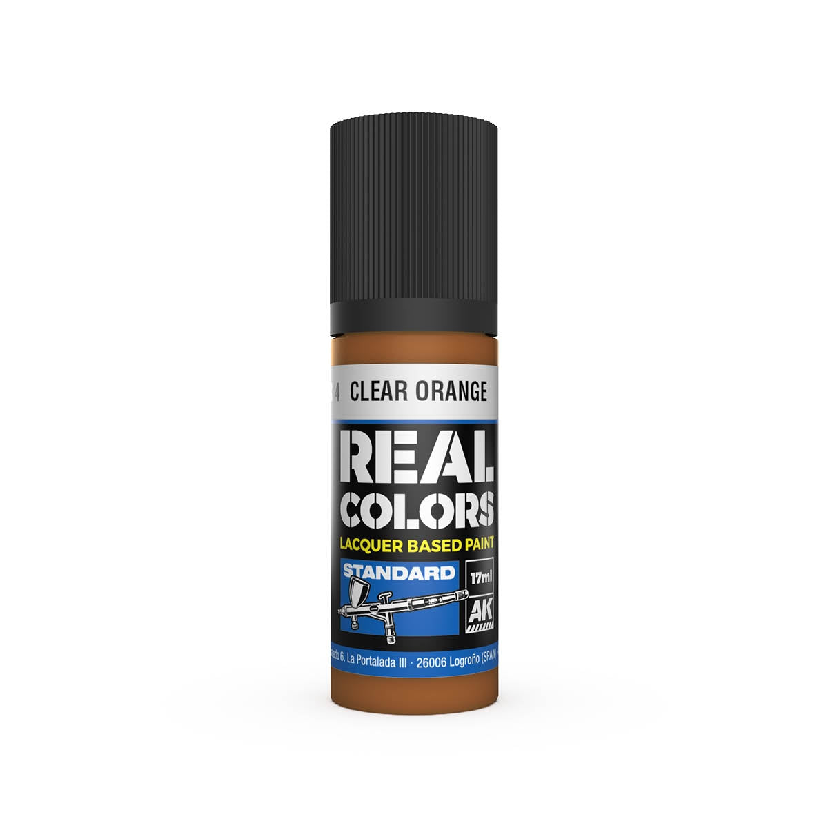 AK Interactive RC824 Clear Orange 17 ml – immagine 2