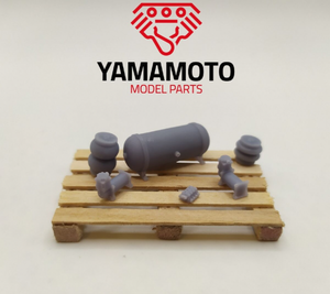 Yamamoto Model Parts YMPTUN30 Zestaw Air Ride 1/24 – immagine 2