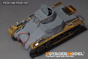 Ailes de char allemand Pz.Kpfw.I Ausf.A (pour TAKOM 2145) - Modèle Voyager PE351188 - Échelle 1/35 – image 2