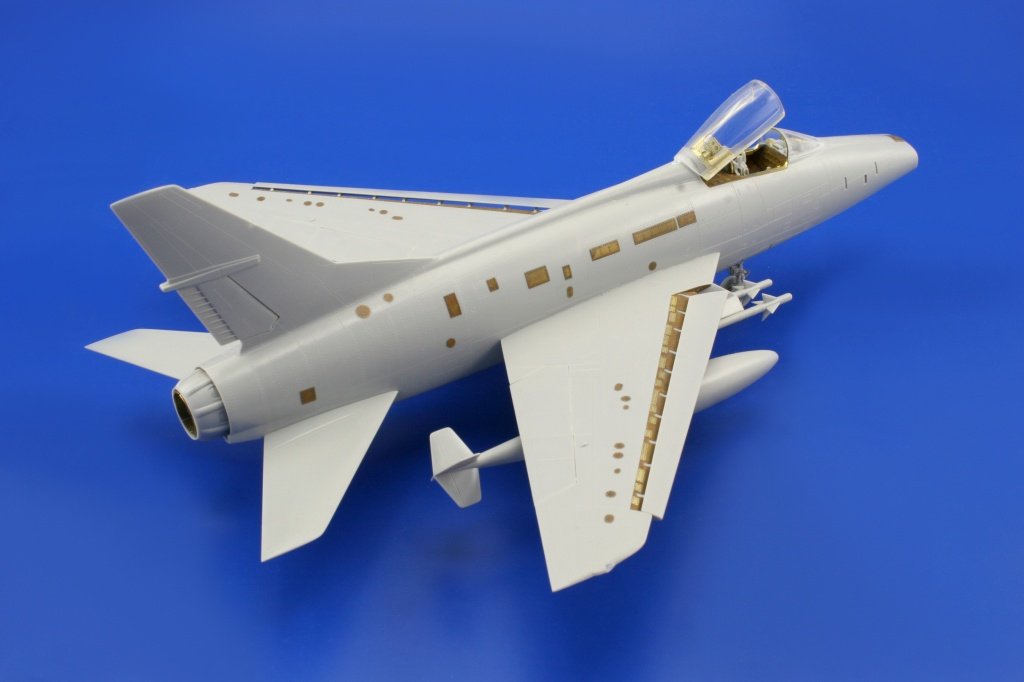 Eduard 48660 F-100D exterior 1/48 Trumpeter – zdjęcie 5