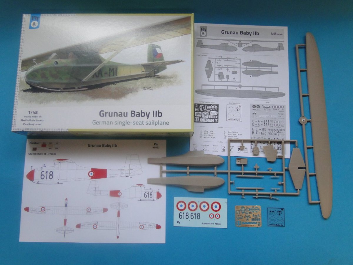 Fly 48022 Grunau Baby IIb France 1 1/48 – immagine 2