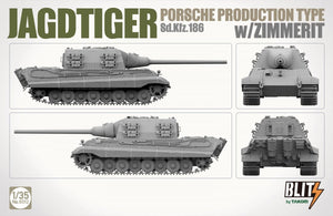 Takom 8012 JAGDTIGER PORSCHE PRODUCTION TYPE Sd.Kfz.186 w/ZIMMERIT 1/35 – Bild 2