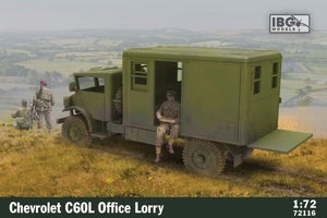 Camionnette de bureau Chevrolet C60L IBG 72116, échelle 1/72