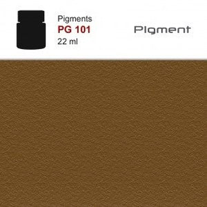 Pigments en poudre Lifecolor PG101 Golan terre foncée 22 ml